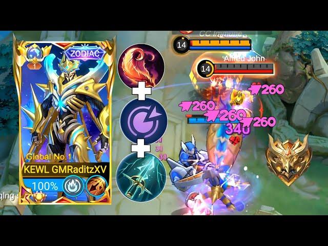 ZHASK BEST BUILD TO MAGIC DAMAGE IN SOLO IMMORTAL RANKED GAME!!(they underestimated zhask)MLBB