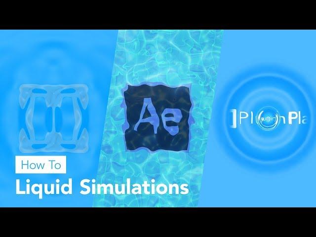 Beautiful liquid simulations using Caustics and Wave World | After Effects Tutorial