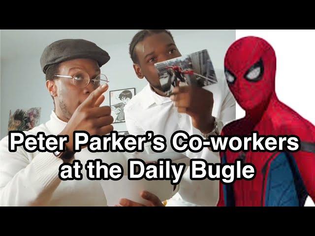 NO ONE got suspicious of Peter Parker's photography?  #spiderman #peterparker #dailybugle #funny