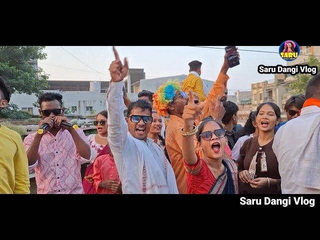 KTM VARO POHO SONG વાળી હિરોઈન સાથે જીતુ ની ડાન્સ  Songadh Ganpati Visarjan Dangi Comedy Video