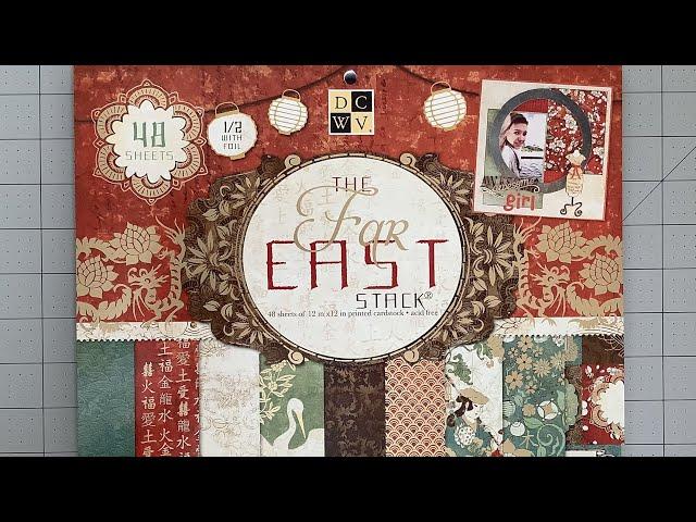 The Far East Stack 12”x12” Printed Cardstock Paper