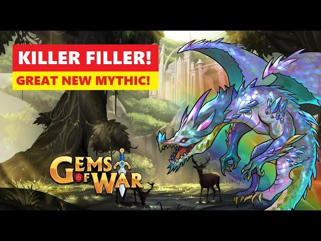 Gems of War Hunting Leucithrax and STAT BOOSTING Best Fast Teams!