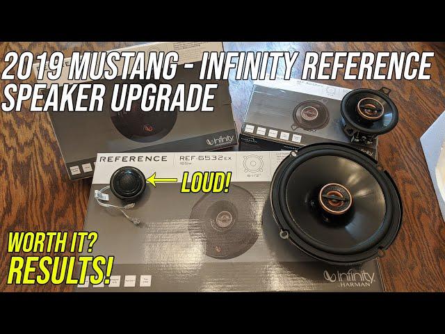 Infinity Reference Tweeter and Speaker Upgrade - 2019 Mustang GT