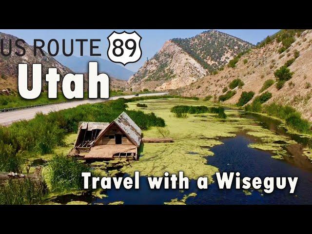 US Route 89 Utah - (almost) every town along the way - 60 of them!