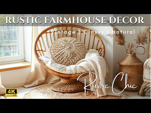 Rustic Farmhouse Furniture: Elevating Your Interior with Rustic Farmhouse Decor | Cozy Home Tour