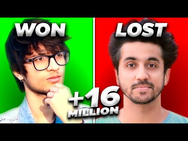 How @souravjoshivlogs7028 defeated @MumbikerNikhil