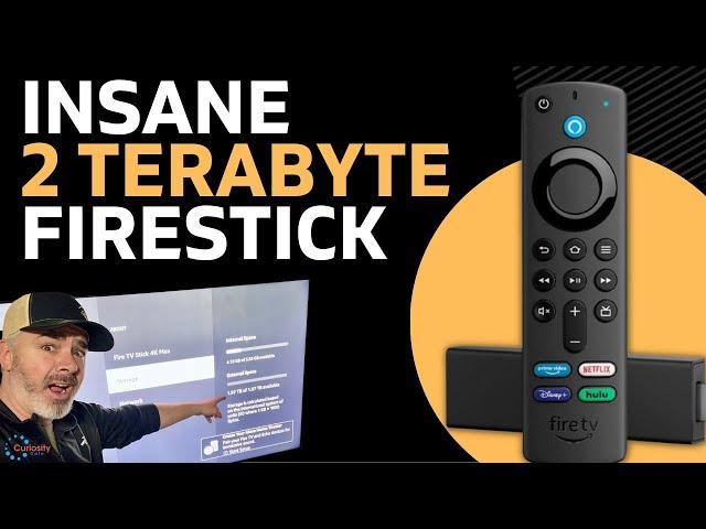  INSANE 2TB FIRESTICK 4K MAX - HOW TO EXPAND STORAGE