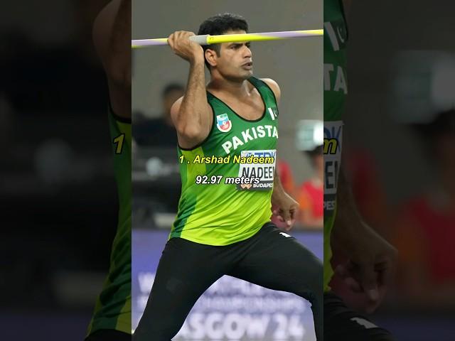 Olympic| Top 10 javelin throws in Olympic 2024 #shorts #trends #shortsfeed