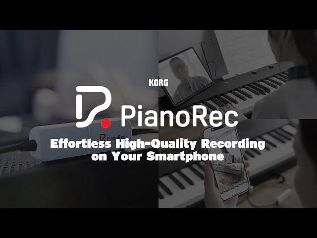 PianoRec: Effortless High-Quality Recording on Your Smartphone