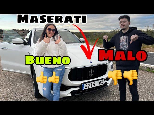 MASERATI LEVANTE cosas buenas y malas ️