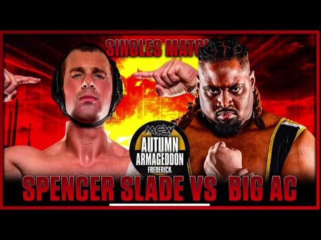 Spencer Slade vs Big AC - MCW Pro Wrestling