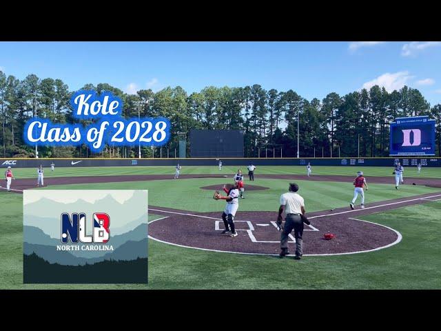 #2 Kole - Next Level Baseball NC Class of 2028 - Highlights Summer 2024