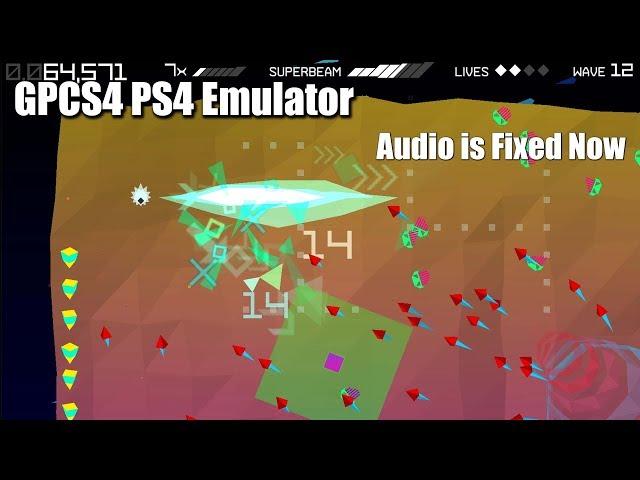 GPCS4 PS4 Emulator We Are Doomed Ingame / Gameplay (9800dfb + Audio Fixed WIP)