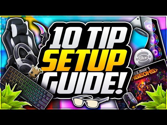 10 Tip ULTIMATE Budget Guide For a FULL Gaming Setup!  How To Build a Full GAMING Setup!