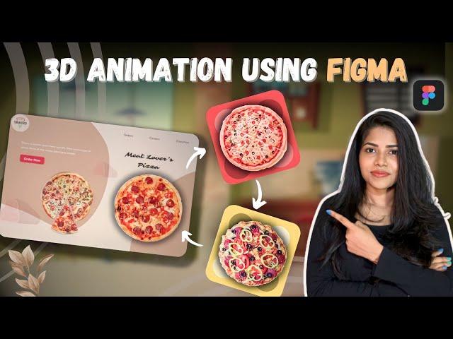 3D Animations in Figma using smart animate