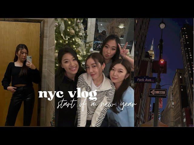 nyc diaries | new habits & routines, reuniting with old friends, & a lot of eating!