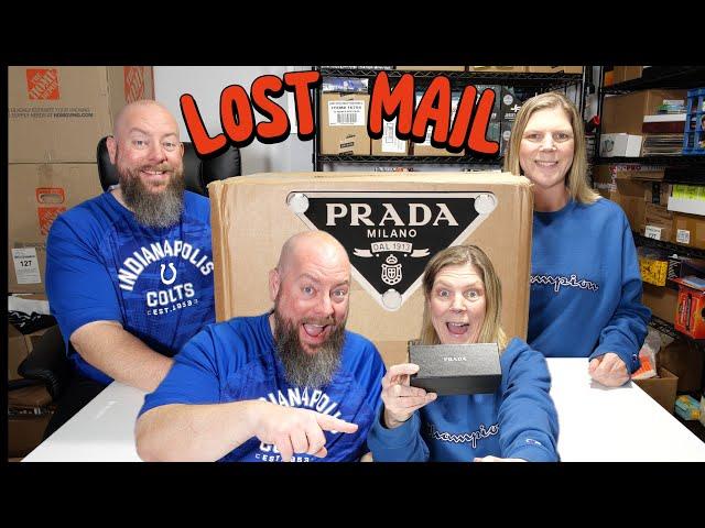 I bought 50 POUNDS of LOST MAIL + Found PRADA Designer GOODS!