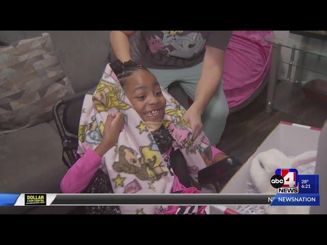 Utah girl paralyzed by stray bullet gets the gift of a lifetime