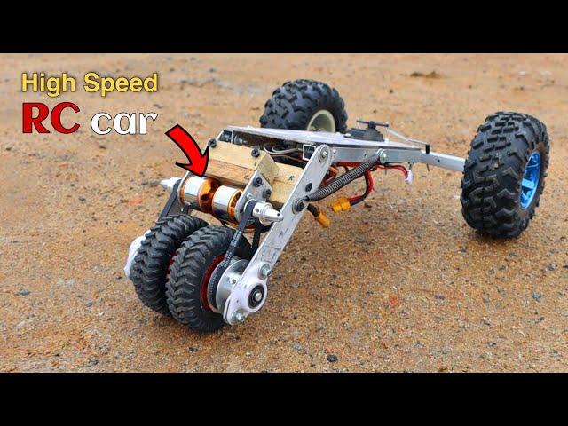 How To Make High Speed RC Car Using 2212 1000kv Brushless Motor | Project