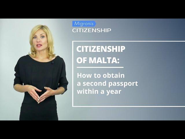 Malta citizenship  How to obtain Malta passport by investment? Detailed program overview