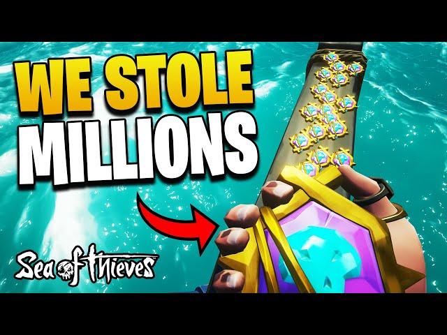 We STOLE MILLIONS from Gilded Voyages in Sea of Thieves (PvP, Gameplay, & Highlights)