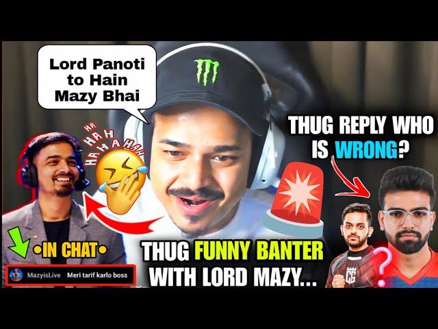 Thug Funny Banter w Lord Mazy • Thug on Hector vs Omega Who is Wrong