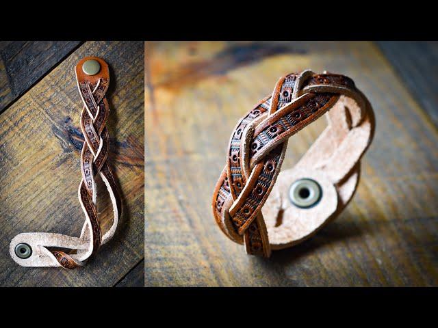 The Mystery Braid - How It’s Made - Leather Craft