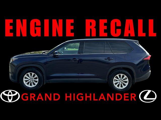 2024 Toyota Highlander & Grand Highlander - New Engine Program Problem Released By Toyota