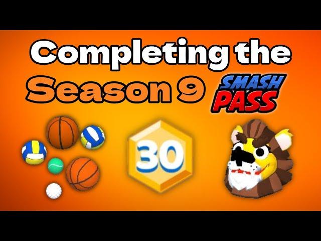 Completing The Season 9 Smash Pass! | Smash Karts