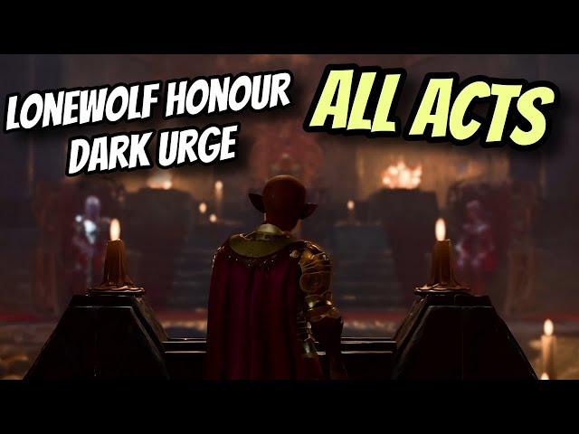 Overcoming All Acts as a LONEWOLF on HONOUR Mode - Baldur's Gate 3