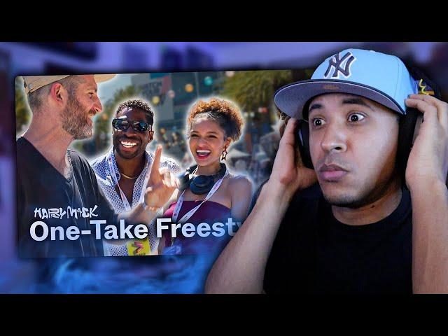 Harry Mack 13 Minute One-Take Freestyle Through VidCon (Reaction)