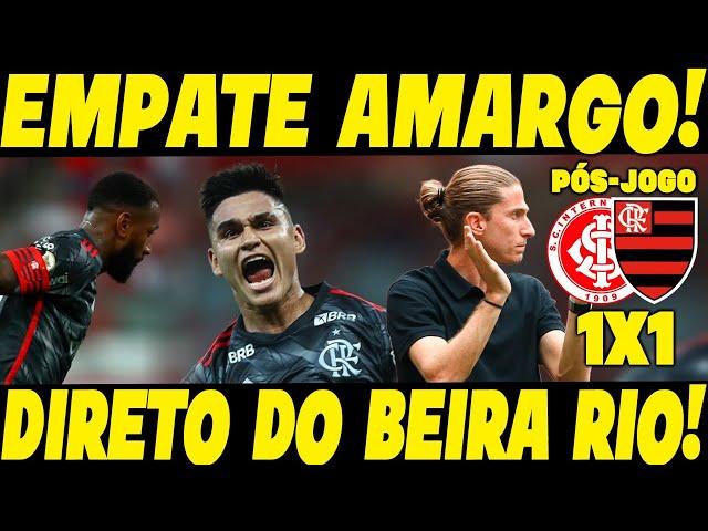 QUEM NÃO FAZ, LEVA!! PÓS-JOGO: FLAMENGO 1-1 INTERNACIONAL!