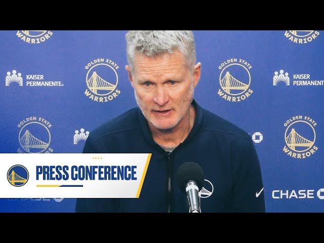 Steve Kerr Recaps Golden State Warriors Loss to Memphis Grizzles | Dec. 19, 2024