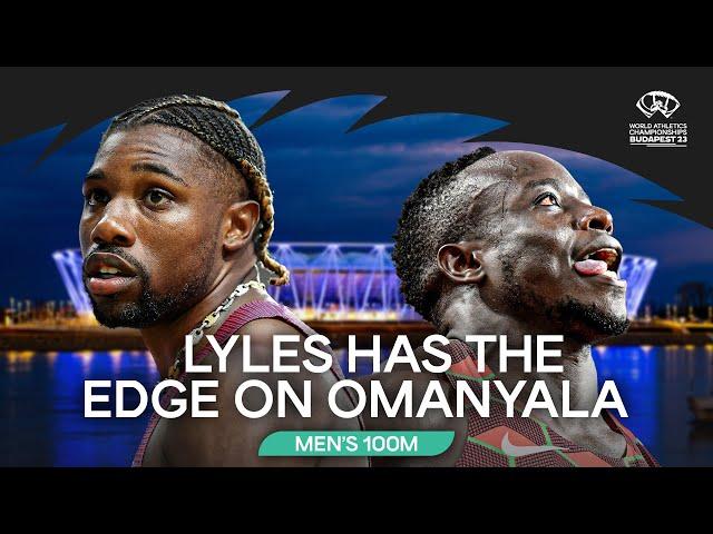 Lyles and Omanyala battle it out in the 100m heats | World Athletics Championships Budapest 23