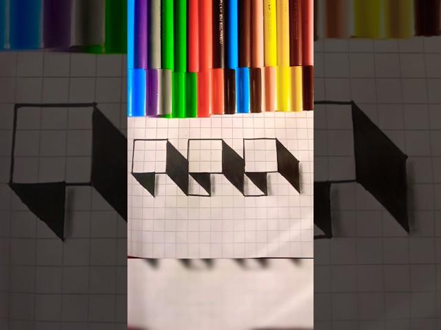 #3D drawing#3d #art #3D easy drawing