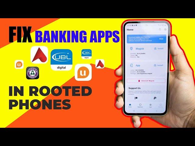 How To Use banking Apps In Rooted Phones | 2024