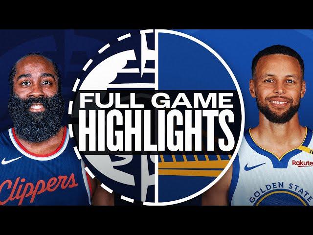 CLIPPERS at WARRIORS | FULL GAME HIGHLIGHTS | October 27, 2024