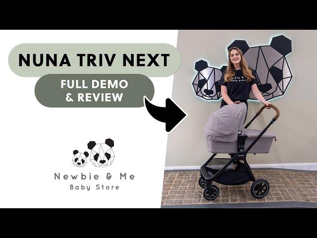 Nuna TRIV Next  Full Demonstration & Review + Nuna PIPA URBN Car Seat 