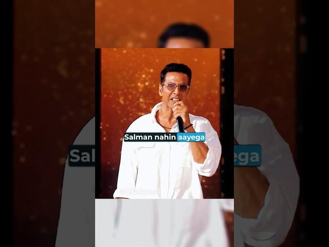 Wait Just LastAkshay Kumar Sigma Reply To Salman Khan  | #shorts #salmankhan #akshaykumar