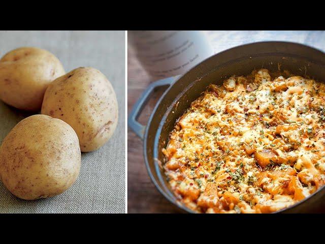 3 pommes de terre pour réaliser cette recette facile rapide et économique