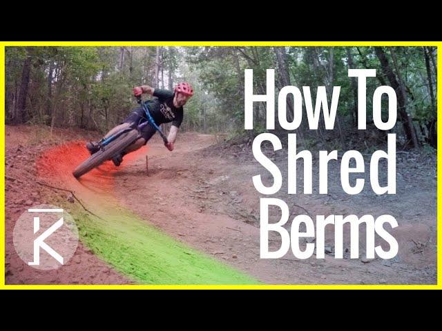 How To Ride Berms Fast!! - Mountain Biking Tutorial