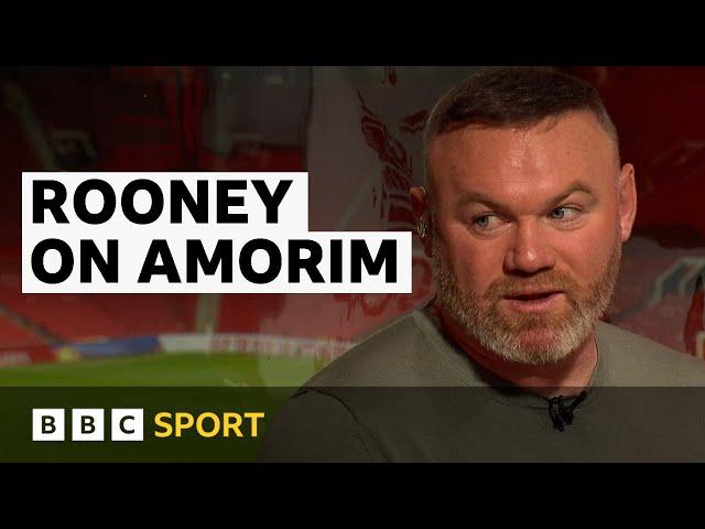 Amorim 'naive' for saying Man Utd goal is to 'win Premier League' - Rooney | BBC Sport