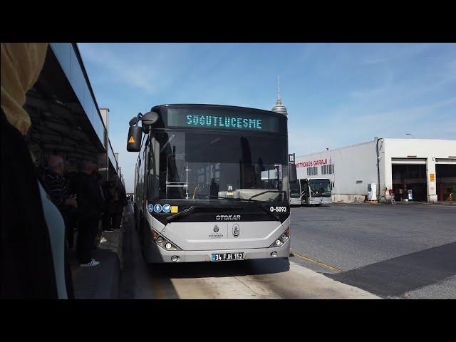 Metrobüs ile Beylikdüzü - Söğütlüçeşme Arasında Seyahat