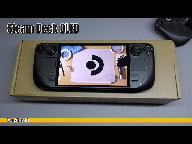 Steam Deck OLED 512GB Version Unboxing & Hands On