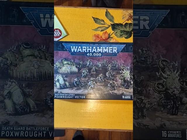 Unboxing Death Guard Battleforce Poxwrought Vector 2025 #wh40k #warhammer