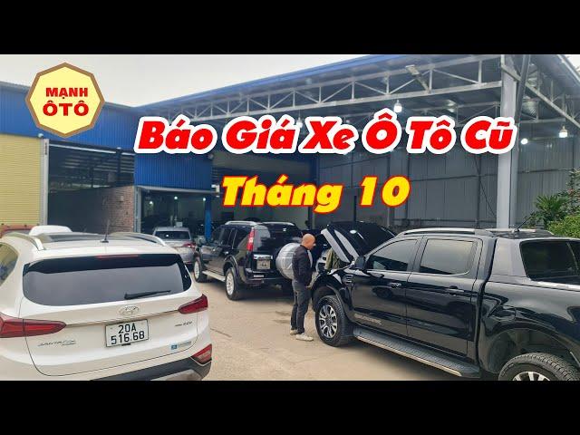 Cập Nhật Loạt Ô Tô Cũ Giá Rẻ Mới Nhất Tháng 10/2024 Tại Mạnh Ô Tô