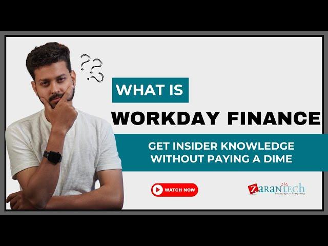 What is Workday Finance | ZaranTech