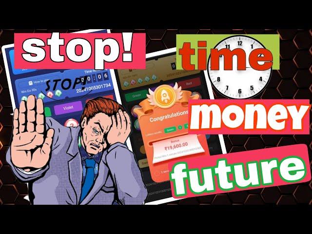 Stop! Time, money, & future || colour trading scam || the big Scam colour prediction.