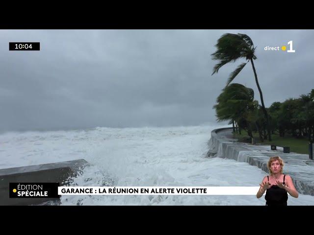 Cyclone Garance: les internautes de Réunion La 1ère partagent leurs images fortes