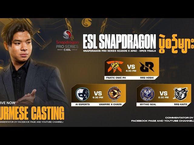 (Official Re Stream) ESL Snapdragon Pro Series S6 Open Finals Day 4